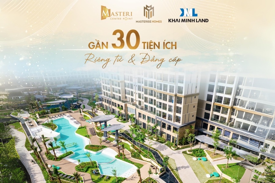 Masteri Centre Point sở hữu gần 30 tiện ích riêng tư đẳng cấp