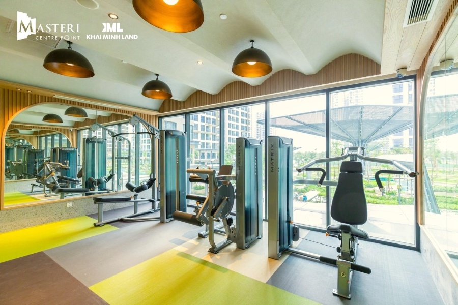 Tiện ích phòng tập Gym hiện đại
