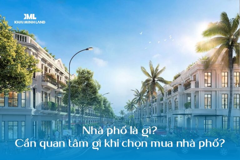Nhà phố là gì