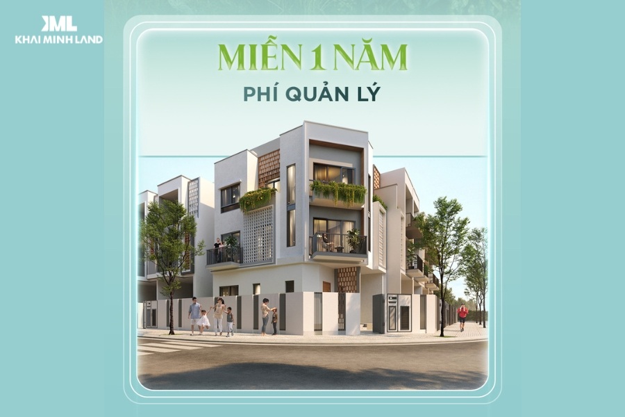 Miễn phí 1 năm phí quản lý