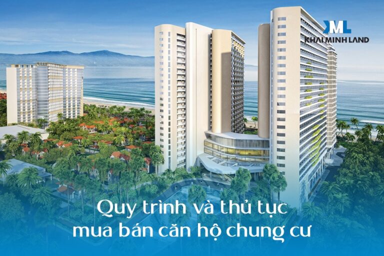 Thủ tục mua bán căn hộ chung cư