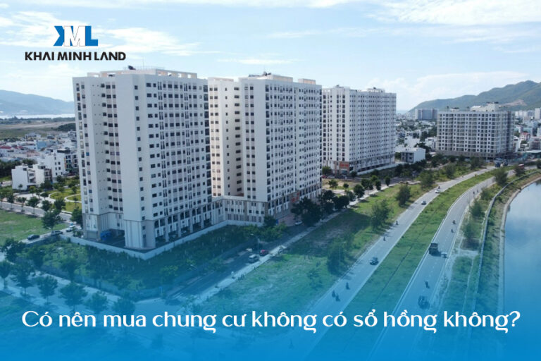 Có nên mua chung cư không có sổ hồng không?