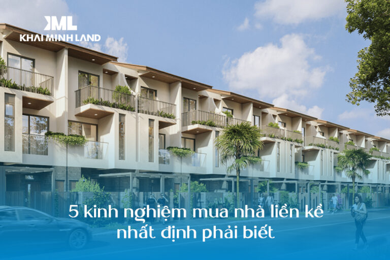 kinh nghiệm mua nhà liền kề