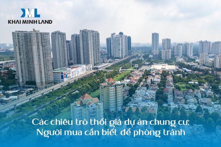 Các chiêu trò thổi giá dự án chung cư
