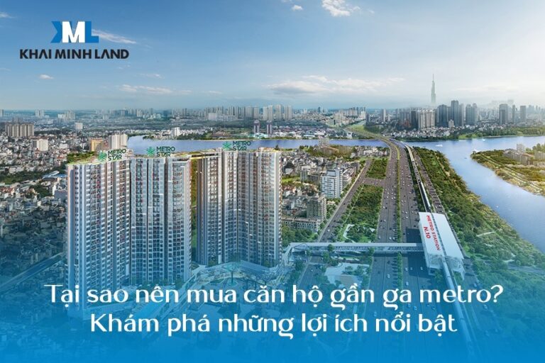 Mua căn hộ gần ga metro